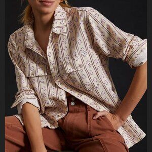 *NEW MOTHER The Frenchie Frenchie Buttondown Shirt